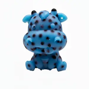 VE_SQUISHY Pastel Glow Popping Squishy Stress Relief Fidget Toy ASMR Pimple Pop Handmade Glow-in-the-Dark Bead Popping Balls Safe Non-Toxic for ADHD Autism