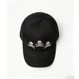 2026 Skull Head Luxury Dandy Bass Beard Baseball Cap, Mustache Cap, Major League Sports Cap