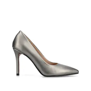VENUS STILETTO DRESS PUMPS HEELS - Pewter