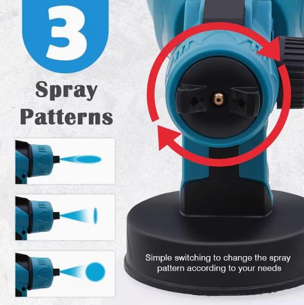 High-pressure Spray Painting Machine Electric Vacuum HVLP Spray Gun, 3 Spraying Modes, Water Tank Capacity 27 Ounces, Easy to Clean, Suitable for Home Decoration, Furniture, Cabinets, Fences, Walls, Doors Spray Painting Cordless Copper Motor Paint High-pressure Spray Painting Machine Electric Vacuum HVLP Spray Gun, 3 Spraying Modes, Water Tank Capacity 27 Ounces, Easy to Clean, Suitable for Home Decoration, Furniture, Cabinets, Fences, Walls, Doors Spray Painting Cordless Copper Motor Paint