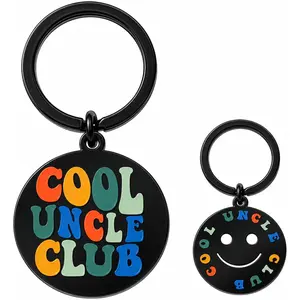 Aisity Cool Aunt/Uncle/Mom Gifts Cute Keychain Best Ever Gifts for Him Her Birthday Christmas Gift for Women Men