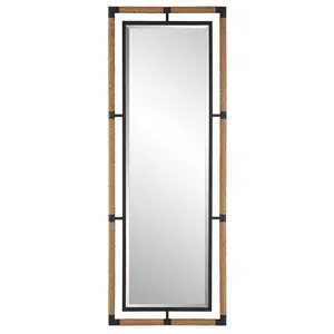 Uttermost 9925 Melville Iron & Rope Tall Mirror