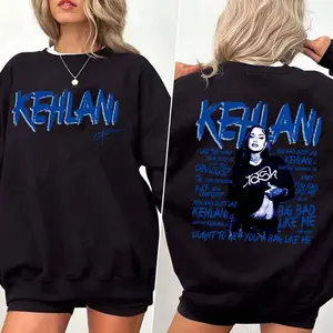 Kehlani Crash Tour 2025 Sweatshirt, Song Lyrics Two-Sided Shirt, Concert Crewneck for Fans, Streetwear Pullover, Kehlani Gift Idea for Music Lovers