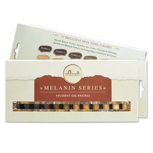 Melanin Series - Skin Tone Oil Pastels Inclusive Art Supplies