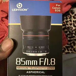 85mm f1.8 Portrait Lens - Medium Telephoto Manual Focus Full Frame Lens for Canon Nikon Sony Dslr & Mirrorless Cameras