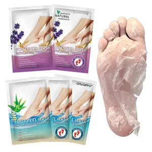 5 Pack Foot Peeling Mask,Exfoliator Peel Off Calluses Dead Skin Callus Remover,Foot Mask for Dry Cracked Feet,Foot Peel Mask for Men and Women Feet Peeling Mask for Mothers Day Gifts