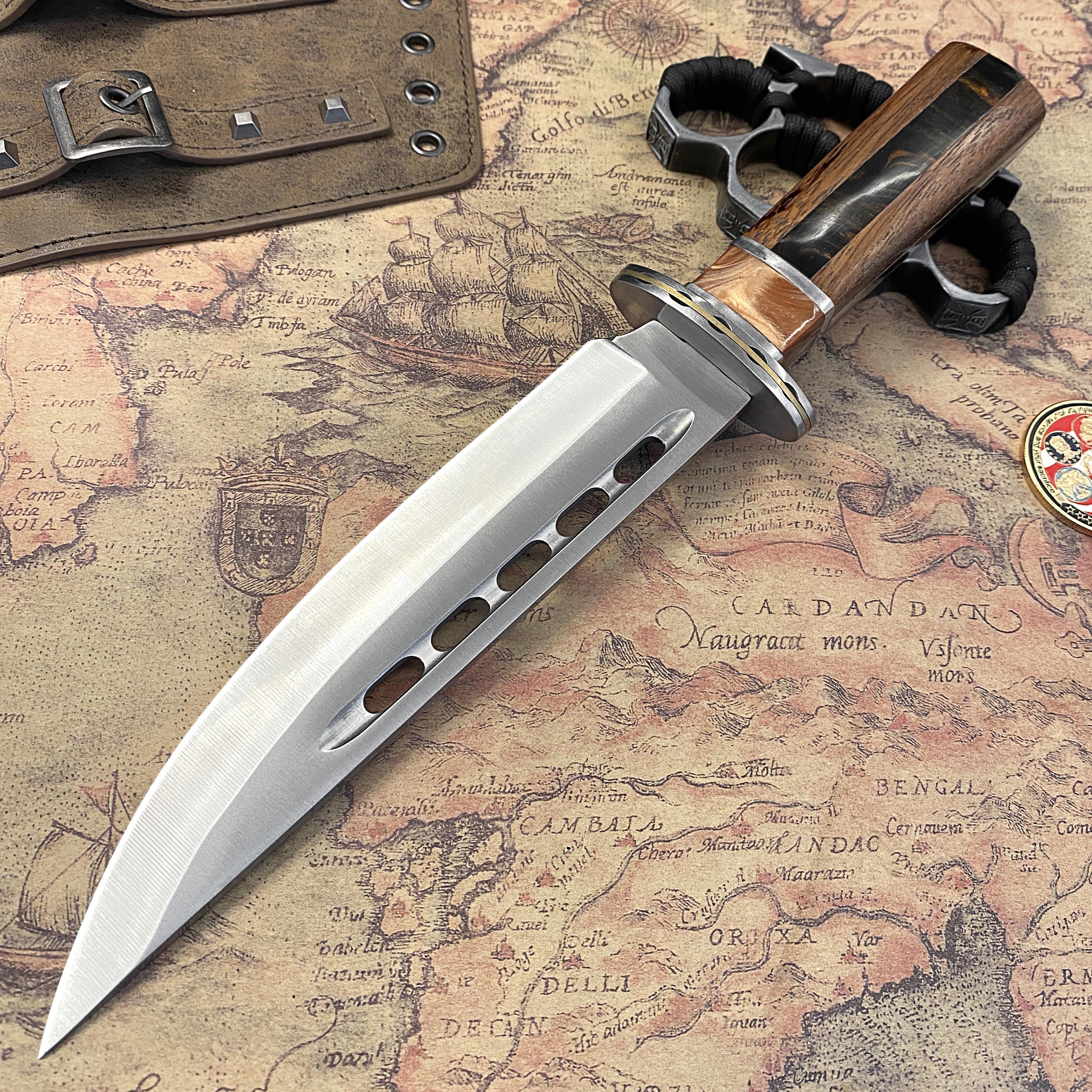 Outdoor Knife Recommendation,Lightweight fruit knife and chef's knife for household kitchen, suitable for outdoor travel, fishing, barbecue, etc