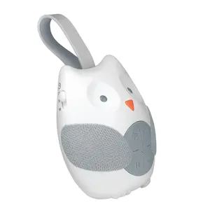 1 package+portable baby pacifier+owl shaped+includes 10 light music pieces+2 natural sounds+suitable for babies+walking/departure/sleeping