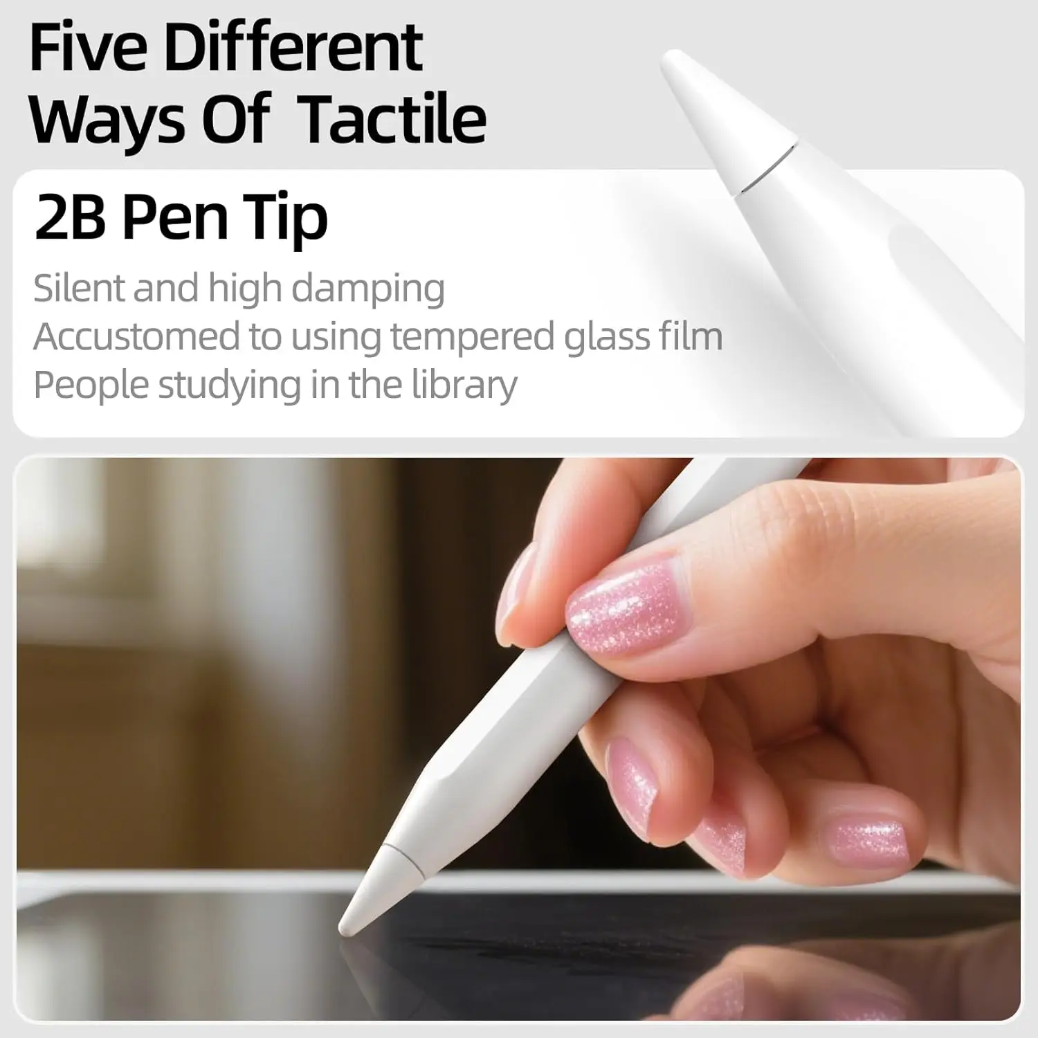 Original Replacement Nib Tips for Apple Pencil 1/2/pro, USB-C