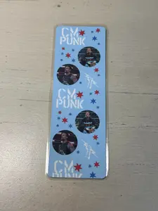 CM Punk Inspired Bookmark