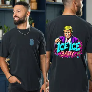 Ice Ice Baby Trump Shirt, Unisex Tee, Trending Graphic Tee