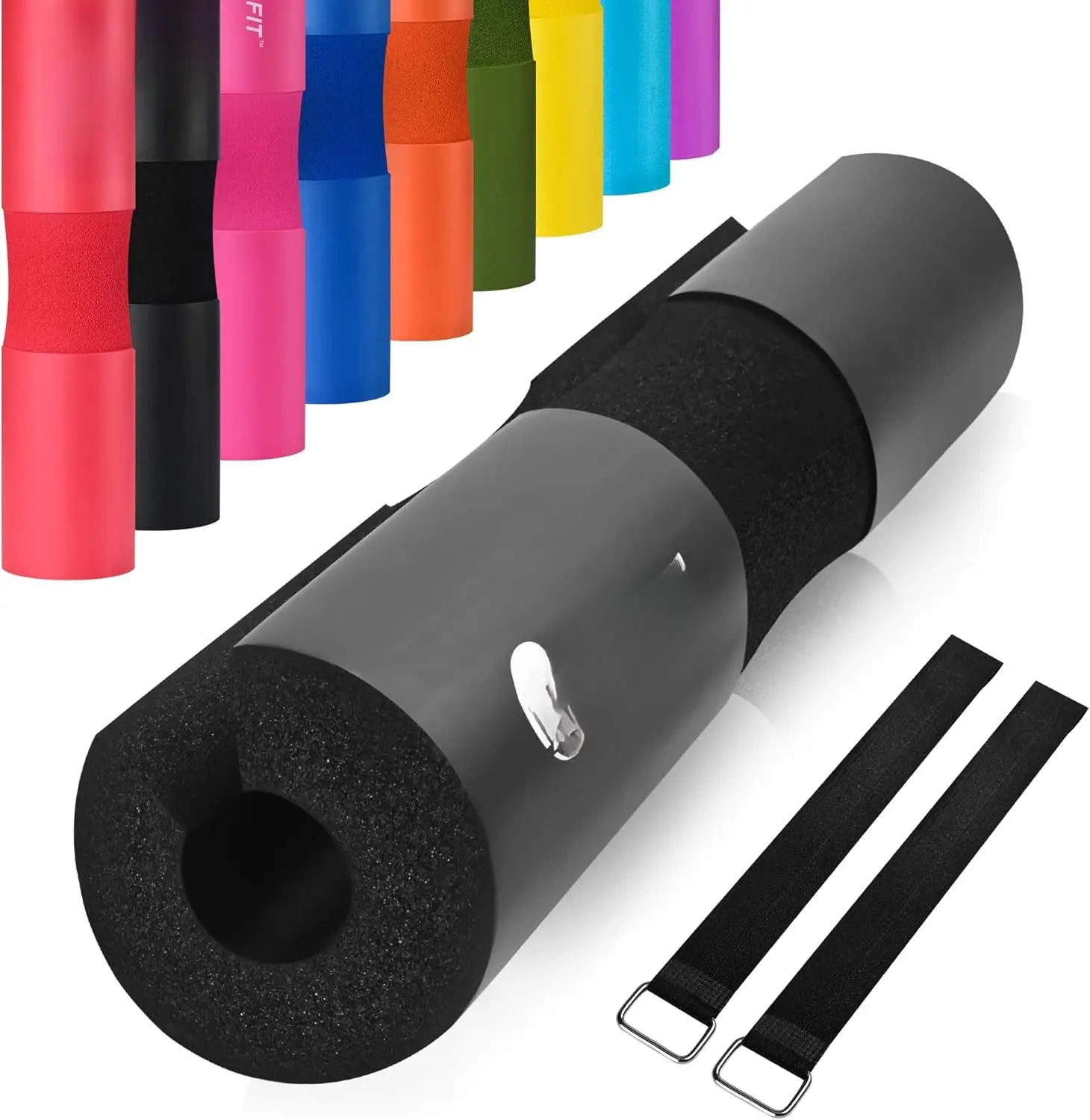 Barbell Pad Squat Pad for SquatsSquat Bar PadGreat for Weightlifting,Lunges and  ThrustsFoam Sponge PadFit Standard and Olympic Bars Perfectly