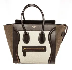 Pre-owned Celine leather Tote Bags Micro Luggage E2301859