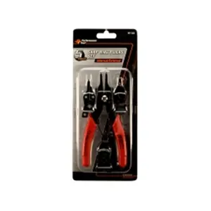 212 MAIN 5-Piece Internal-External Snap Ring Plier Set, Lightweight Tool with Vinyl Grips, Essential for Fishing and Outdoor Recreation