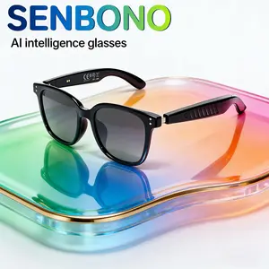 Multifunctional Audio Glasses, Language Translation Smart Glasses, Stereo Speakers, Microphone, Wireless Communication, Music Player, Daily Use Gift