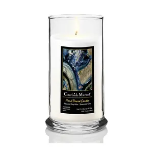 Courtside Market Earthly Pleasures 2 Status Candle Glass 18-oz