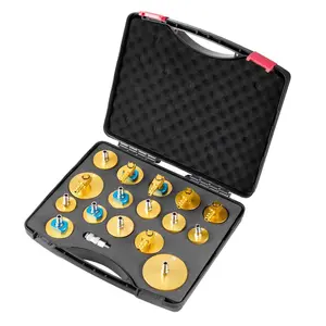 【Summervibes】VEVOR 17 Pcs Brake Master Bleeder Kit Brake Bleeder Adapter Set for Most Vehicles