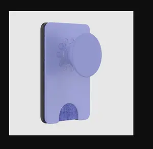 PopSockets Deep Periwinkle MagSafe PopWallet+ Phone Holder, Cellphone Mount, Mobile Phone Accessories