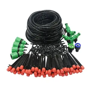 30-meter DIY Automatic Flower Watering System - Drip Irrigation Kit for Outdoor Flower Pots - Smart Flower Watering Drip Irrigator