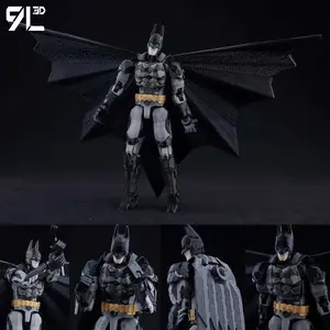 9L3D Printed Batman Arkham Knight Anime Characters Lucky Dummy 13 Action Figures Multi-Jointed Movable Shapeshift Mannequin Toys