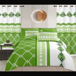 8 PCS Orange Leaf Pattern Bedding Set with White Accents for Modern Bedroom Decor