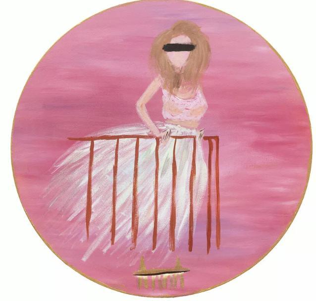 Anna Delvey Limited Edition Signed Prints - The House Arrest Collection - No One is Safe Artwork - Premium Quality Wall Decor - Good Behavior Theme - 20 x 20 in - 500 Per Print - Hand-Signed with Certificate of Authenticity