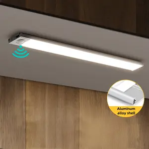 LED Motion Sensor Cabinet Light for Fall, USB charging Under Cabinet Closet Light, Waterproof LED Strip Light for Kitchen, Bathroom, Closet, Hallway, Stairway & Garage, Wall Mounted LED Lights, Home Essentials