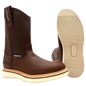 Light Weight Work Boot, Wedge Sole, Anti-fatigue Insole, Good Year Welt