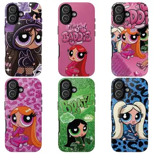 Powerpuff Girls Collection iPhone Samsung For iPhone 17 16 Pro Max iPhone 15 Pro 14 Plus 13 Pro 12 11  for iPhone 17-11 Pro Max/Plus and Samsung Galaxy S23-25