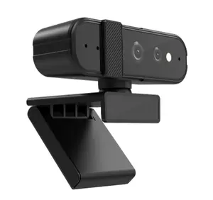 Windows Hello Webcam Face-ID for Win10/11,Full HD 1080P@30FPS,Face Recognition,Dual Microphones,Safe Sign-in & Unlock,Support Video Meeting,Aluminium Shell with Privacy Cover