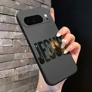 Rounded Edge Phone Case for Google Pixel 10 9 8 7 Pro A XL Divine Jesus Moments Pattern Anti-Scratch Shockproof TPU Bumper Drop-proof Cover Cellphone Protective