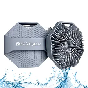 Exfoliating Bodi Scrubber: Silicone Loofah Sponge for Gentle Skin Renewal and Deep Cleansing, Long-Lasting Body Sponge, Skin Exfoliator