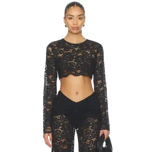 Shani Shemer x REVOLVE Ella Crop Top in Black