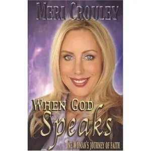 USED Book - When God Speaks: From Glory to Glory : One Woman's Journey Of Faith by Meri Crouley (Paperback) - english
