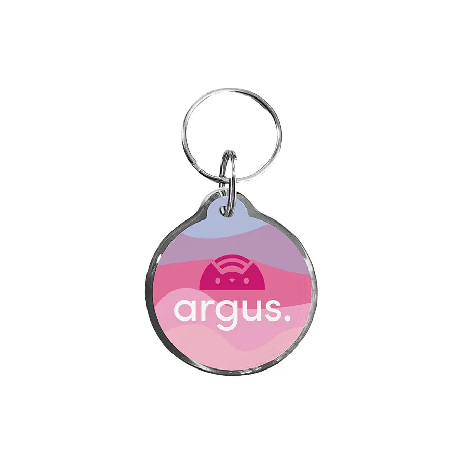 Pink Petite Argus Tech Tag