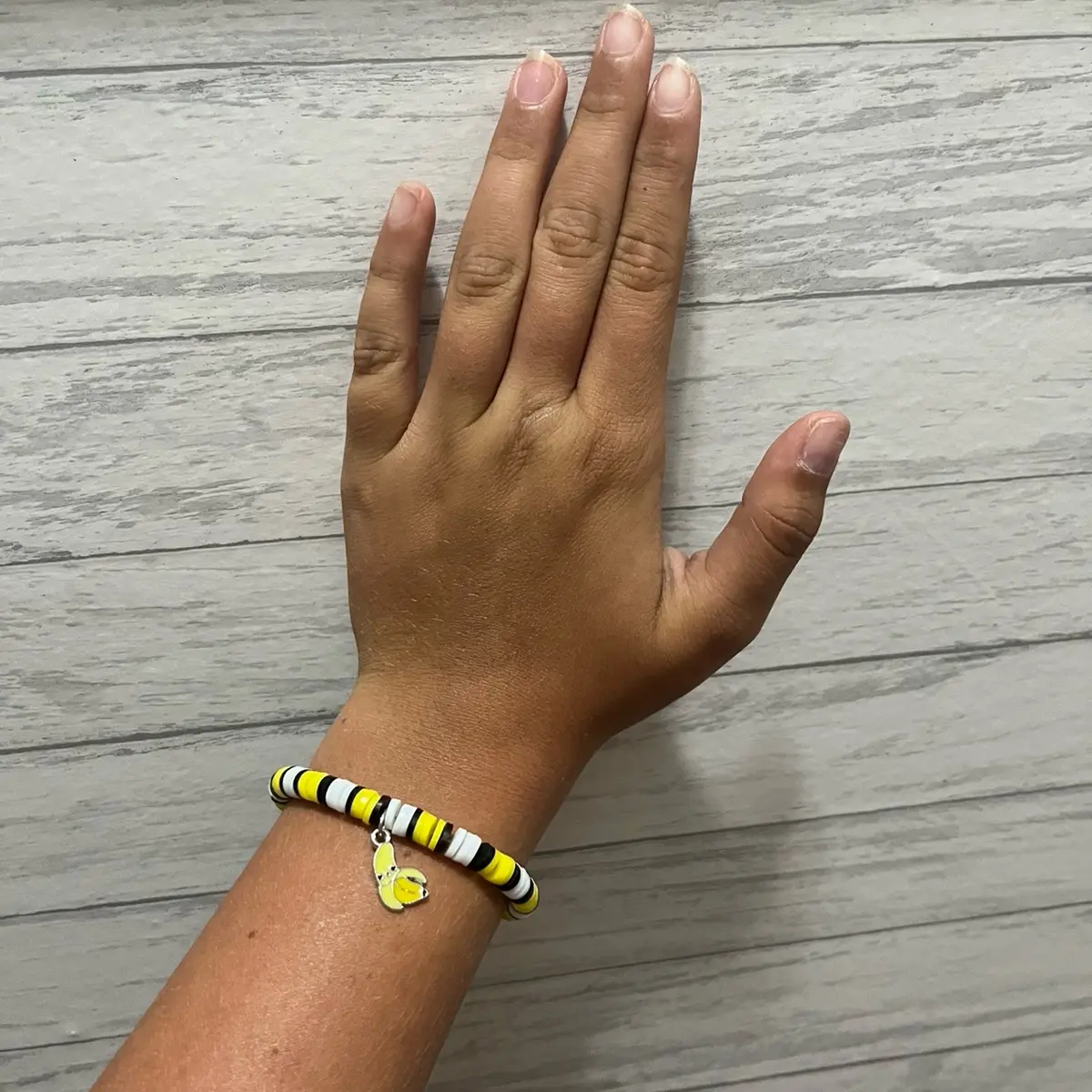 Banana charm bracelet