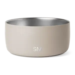 Simple Modern Medium Bentley Pet Bowl - Insulated, Durable Stainless Steel