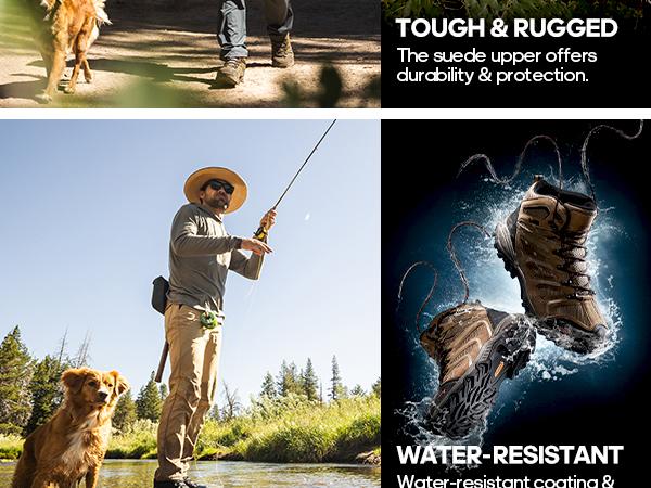 NORTIV 8 Men's Ankle High Waterproof Hiking Boots Outdoor Lightweight Shoes Trekking Trails Armadillo NORTIV 8 Men's Ankle High Waterproof Hiking Boots Outdoor Lightweight Shoes Trekking Trails Armadillo