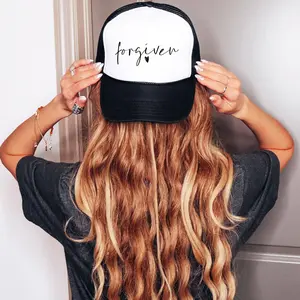 Forgiven Trucker Hat - Spring Western Trucker Hat
