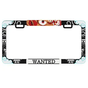 Marco de matrícula personalizado en estilo anime y cómic, hecho a su gusto. Convierte cualquier imagen en tu marca personal o en un recuerdo familiar único para tu coche