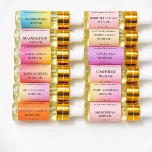 Mini Glow Drip Body Oils | 5ML Sample Discovery | Hydrating Glossy Skin Oils