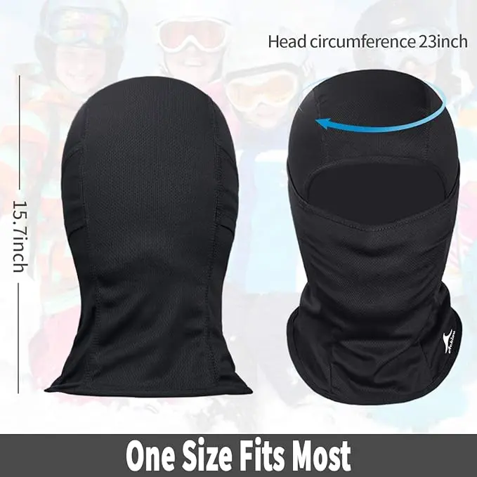 Ski Mask for Men Women, Balaclava Face Cover, Shiesty Mask UV Protector Lightweight for Motorcycle Snowboard