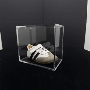 5mm Acrylic Stackable Display Box for Etb Cards, Card Hobby Box, Magnetic Dust Cover, High Transparency, Durable Storage Case, Elite Coach Edition