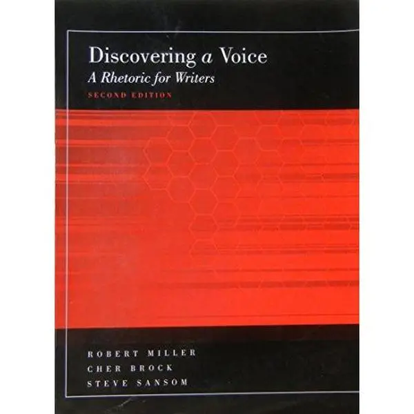 USED-Discovering a Voice: A Rhetoric for Writers by Robert Miller (Paperback)
