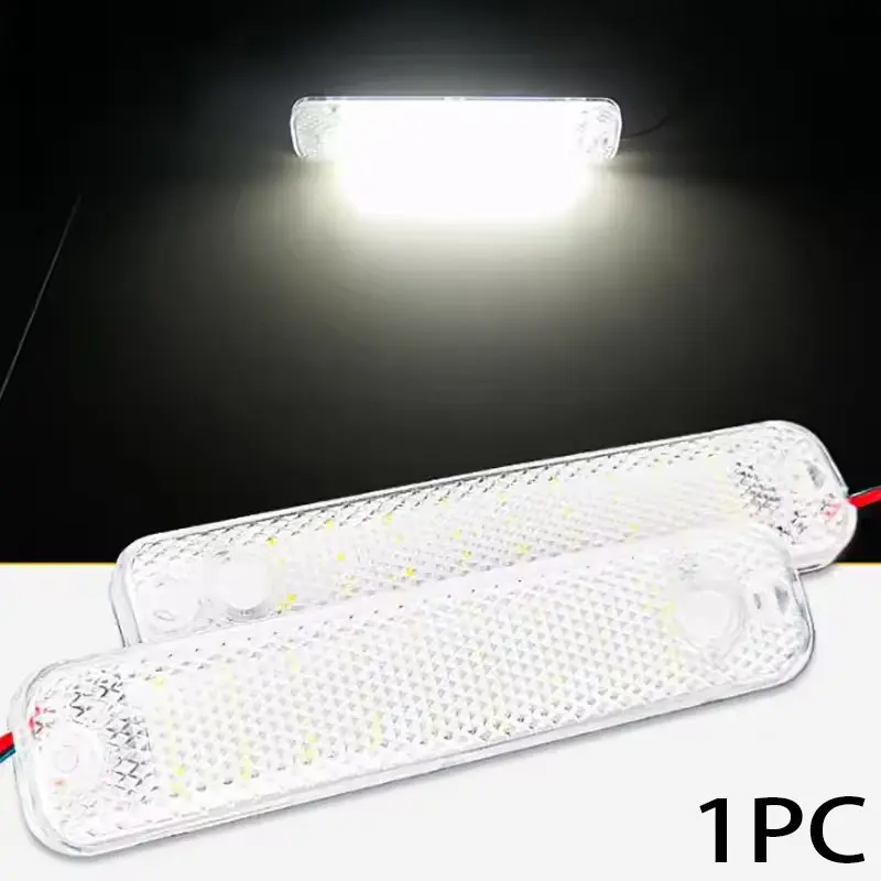 Car LED Dome Light 36LED 12V-85V Truck Interior Light With Switch Night Reading Ceiling Light For RV Motorhomes Marine