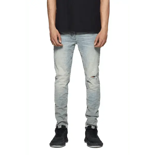 Purple brand venice sunbleached denim