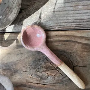 Ceramic Spoon, Handmade Spoon, Kitchen Utensil, Spoon for Stirring, Pottery Spoon