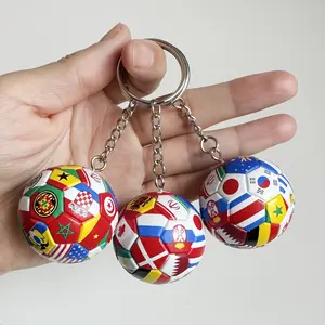 Football keychain pendant, fan merchandise, souvenir items, essential for football games