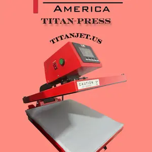 16”x20” Electric Titan Heat Press | Slide Out Drawer Platen | Dual Timer | Digital Control