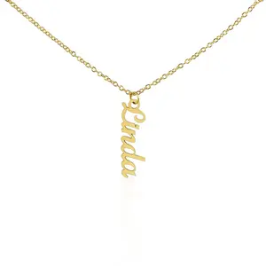 VERTICAL NAME NECKLACE